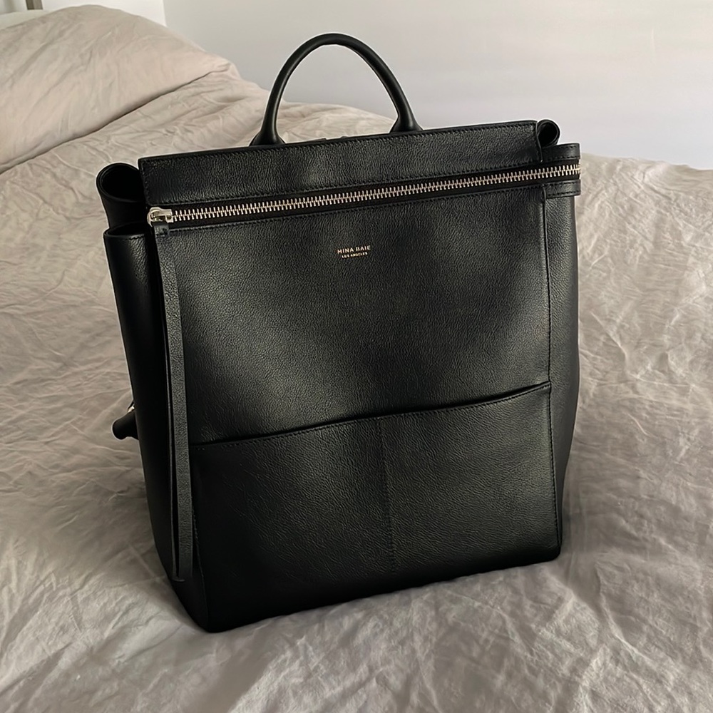 *LIKE NEW* Mina Baie Full Size Harper Backpack black